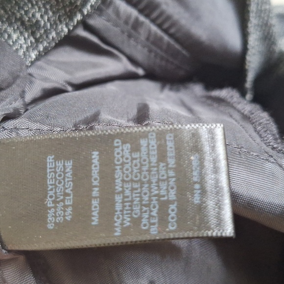 Express Black and Gray Columnist Pants Size 6 - Picture 10 of 10